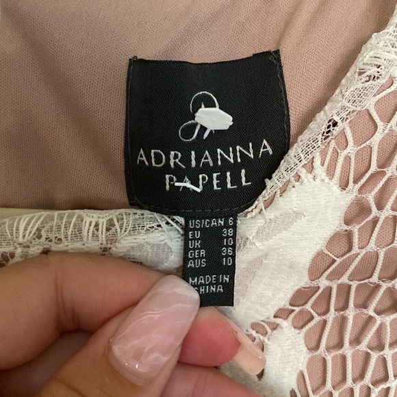 Adrianna Papell White Lace Dress - Picture 3 of 5